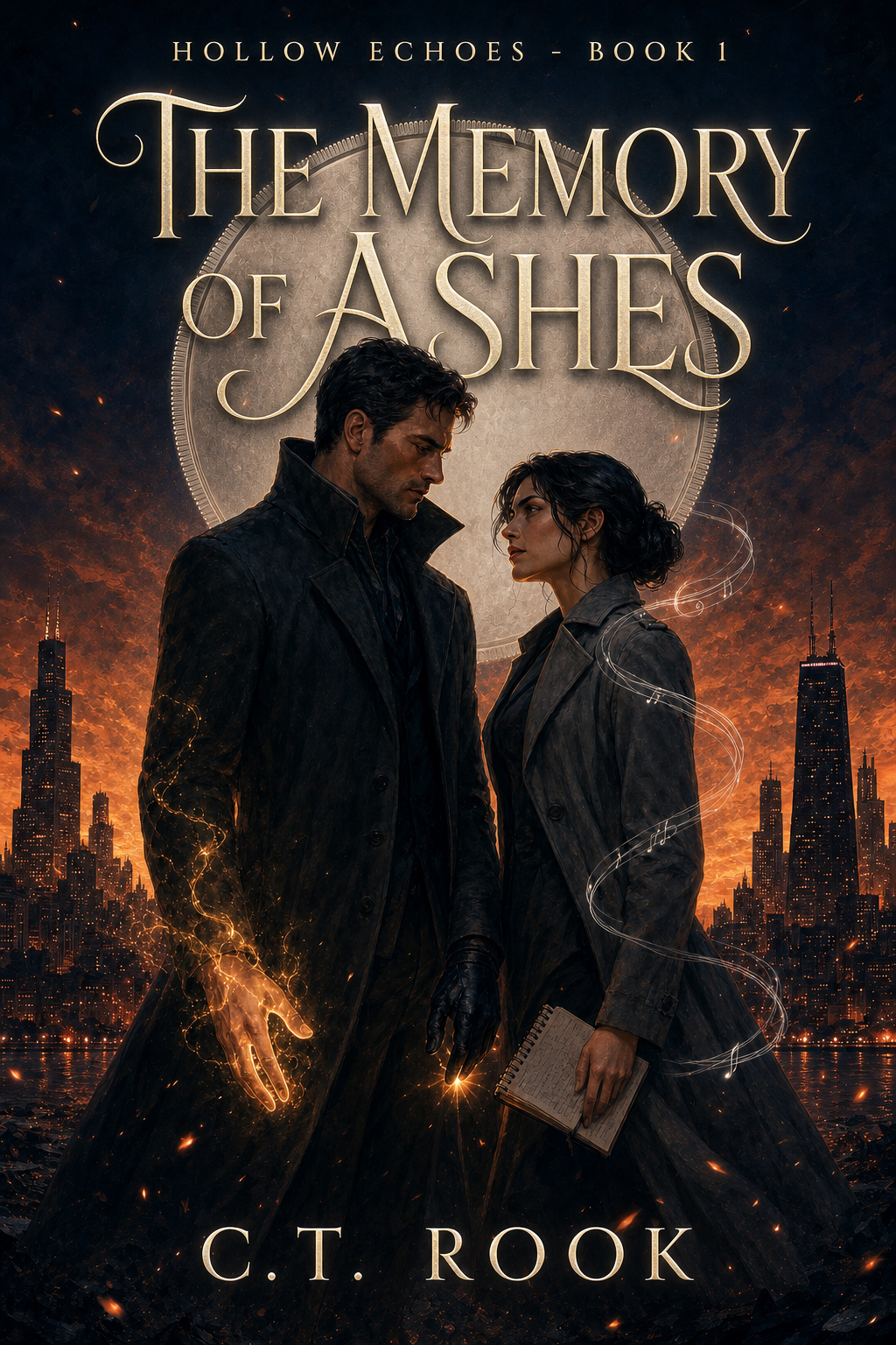 The Memory of Ashes by C.T. Rook book cover